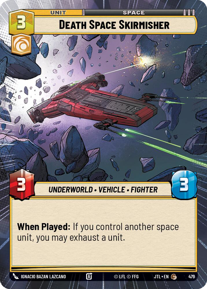 Death Space Skirmisher, Jump to Lightspeed Card Art