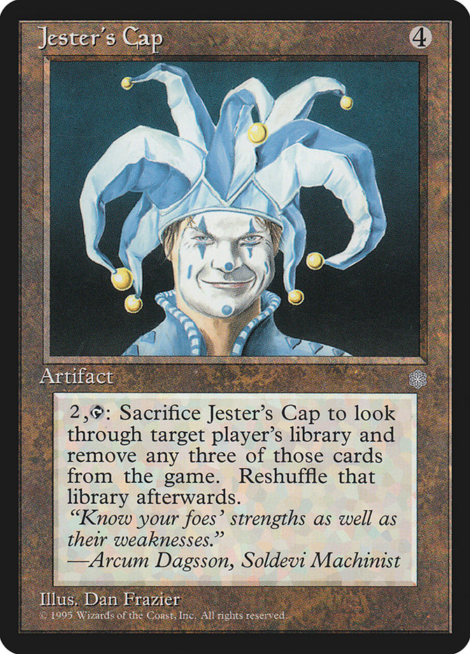 Jester's Cap, Ice age Card Art