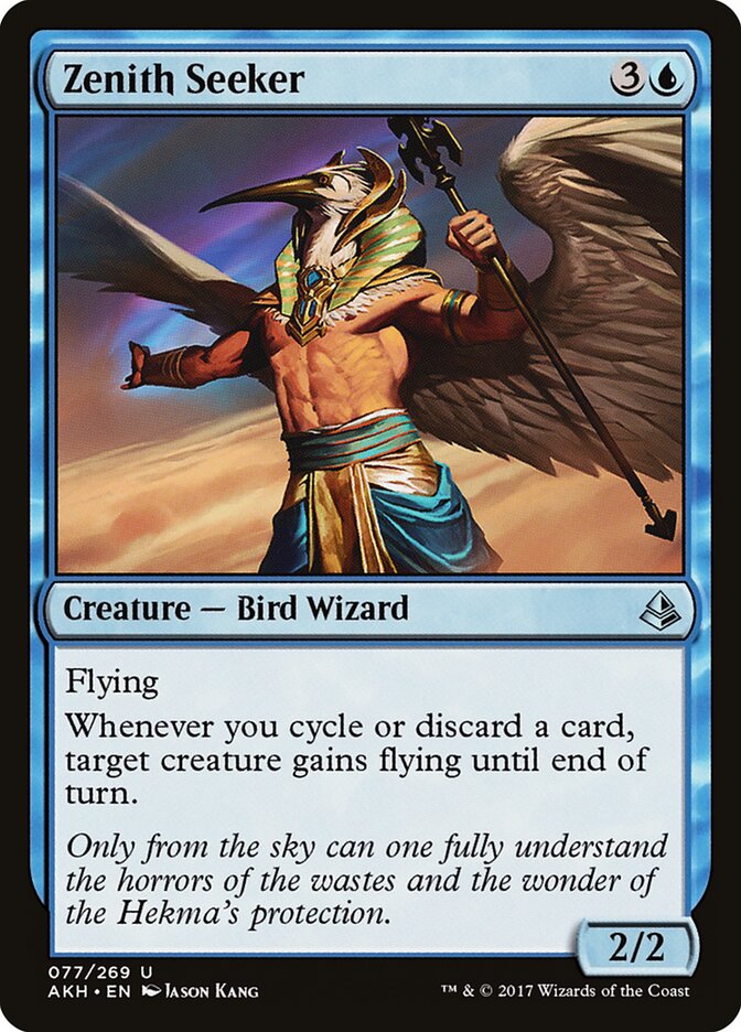 Zenith Seeker, Amonkhet Card Art