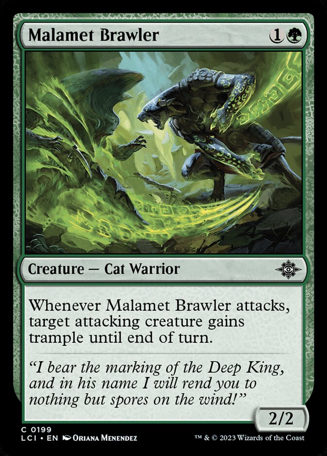 Malamet Brawler, The lost caverns of ixalan Card Art