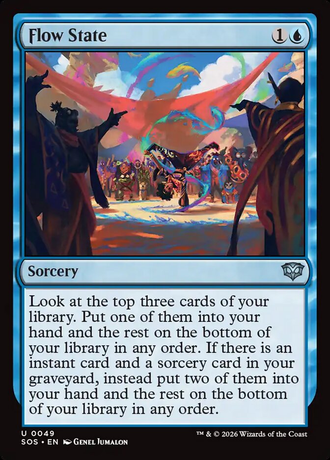 Flow State, Secrets Of Strixhaven Card Art