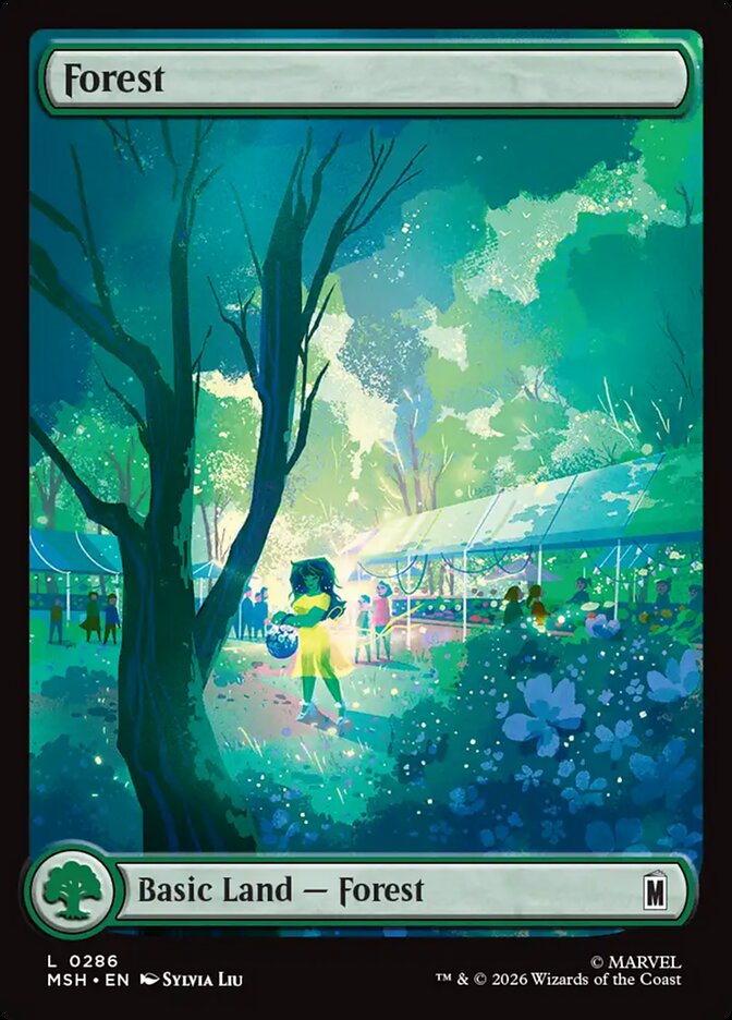 Forest, Marvel Super Heroes Card Art