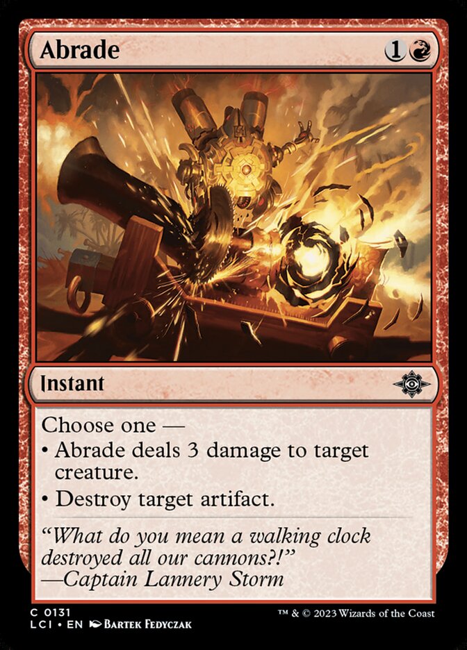 Abrade, The Lost Caverns Of Ixalan Card Art
