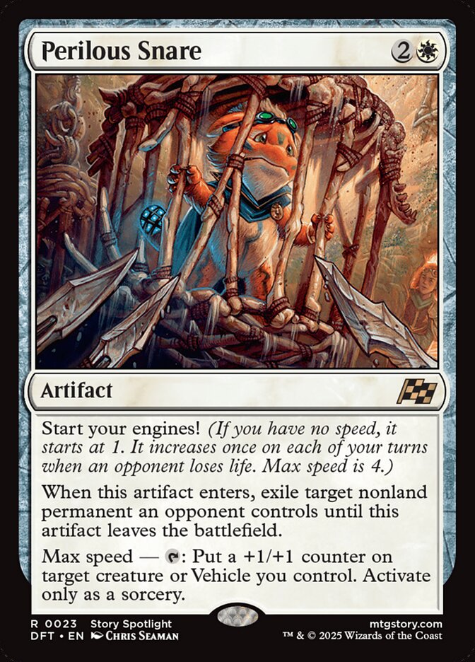 Perilous Snare, Aetherdrift Card Art