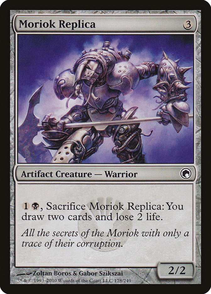 Moriok Replica, Scars of mirrodin Card Art