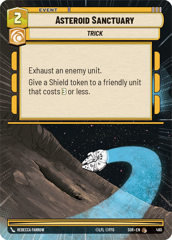 Asteroid Sanctuary, Spark of Rebellion Card Art