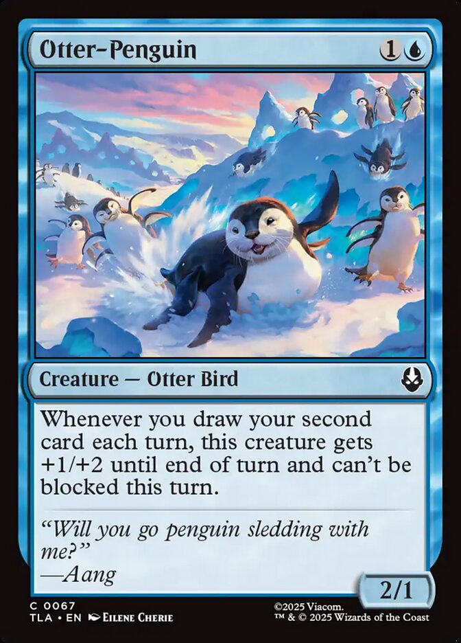 Otter-Penguin, Avatar: The Last Airbender Card Art