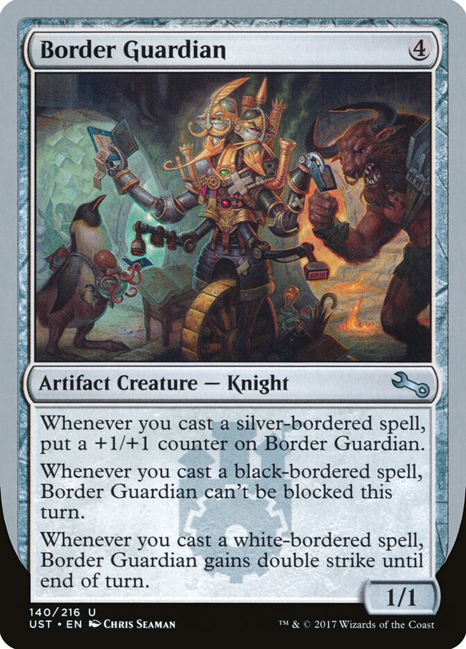 Border Guardian, Unstable Card Art
