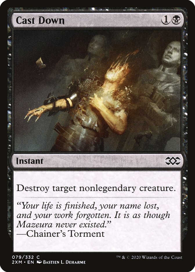 Cast Down, Double Masters Card Art