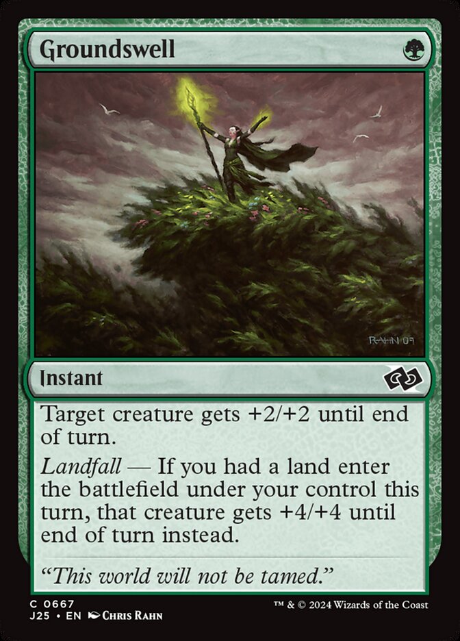 Groundswell, Foundations Jumpstart Card Art
