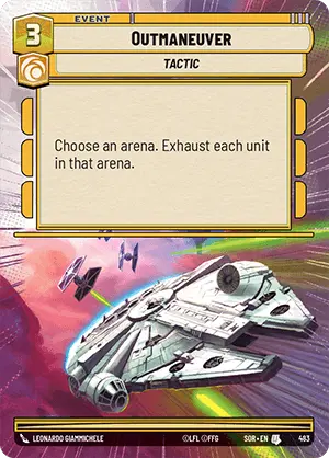 Outmaneuver - Hyperspace Foil