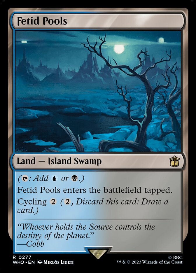 Fetid Pools, Doctor who Card Art