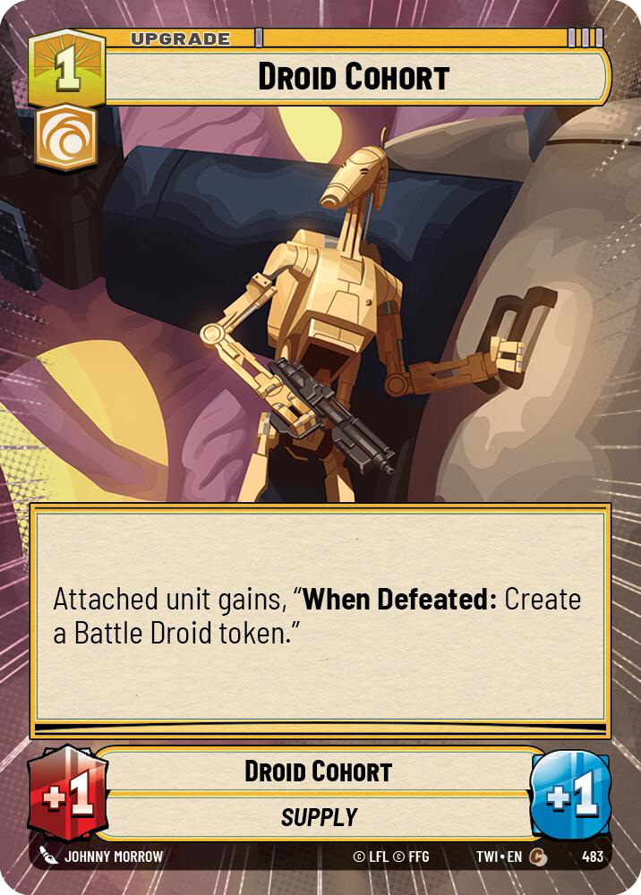 Droid Cohort, Twilight of the Republic Card Art