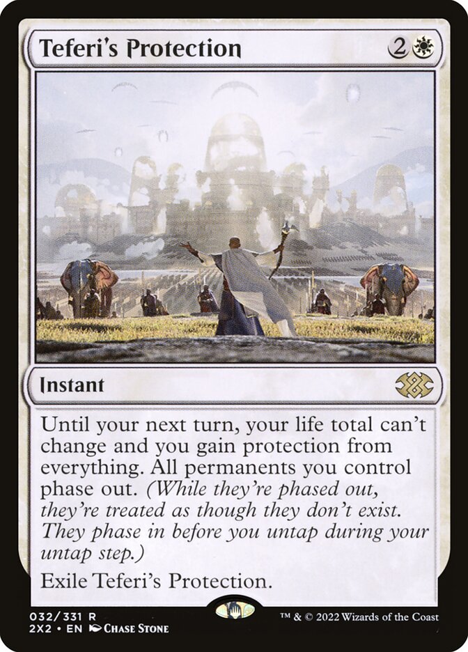 Teferi's Protection, Double masters 2022 Card Art