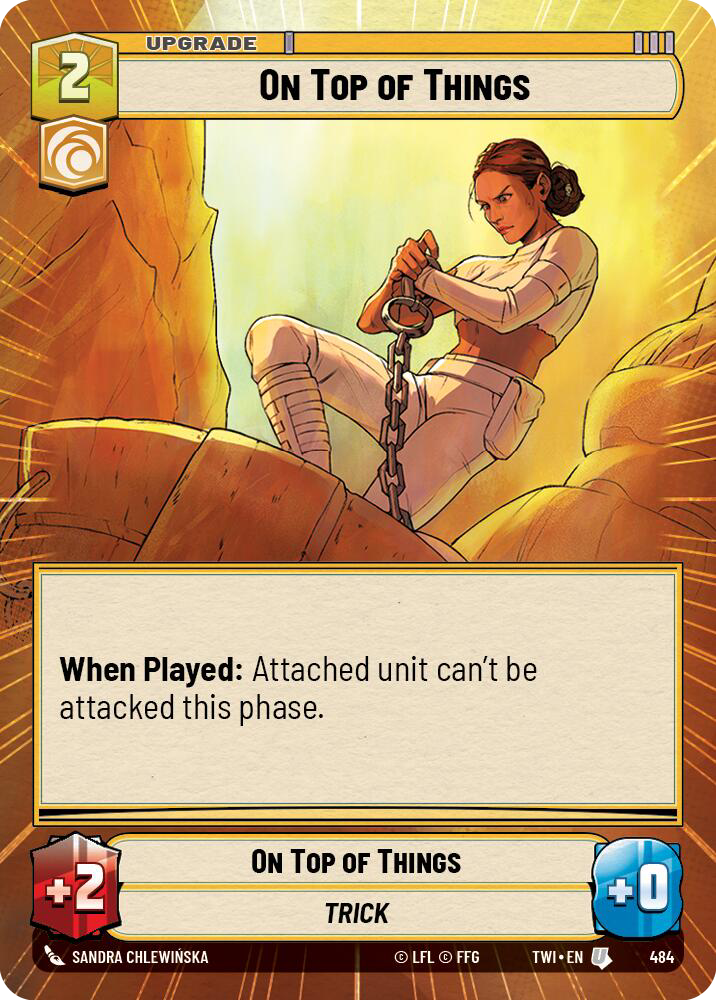 On Top of Things, Twilight of the Republic Card Art