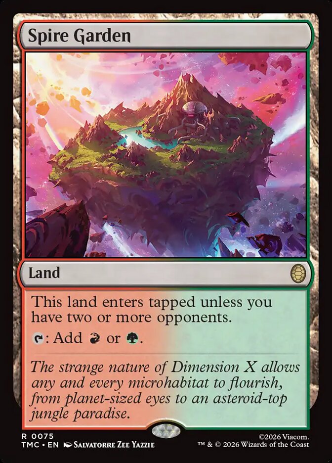 Spire Garden, Teenage Mutant Ninja Turtles Eternal Card Art