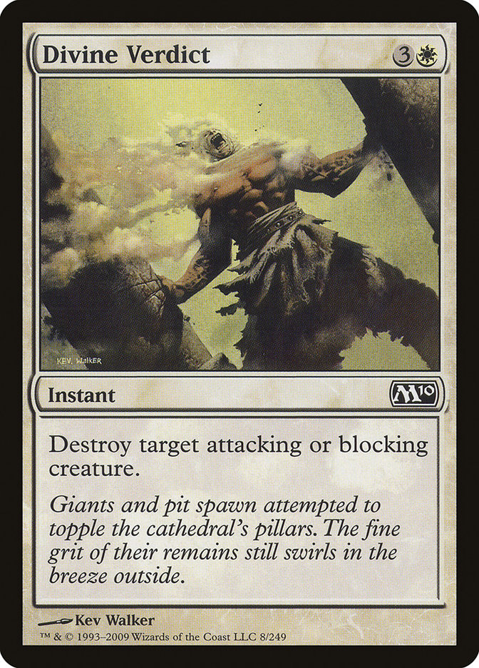 Divine Verdict, Magic 2010 Card Art