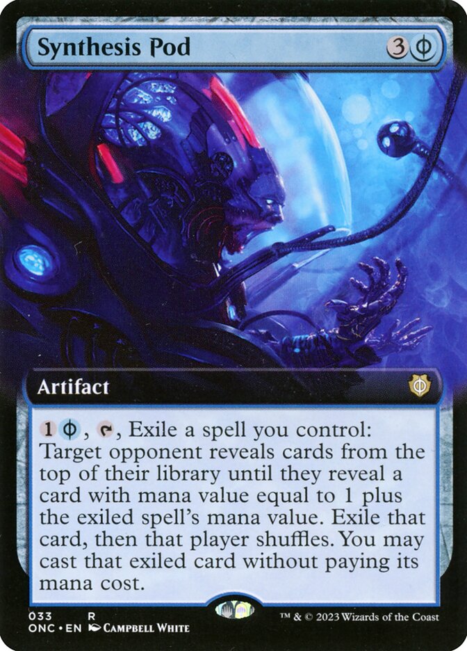 Synthesis Pod, Phyrexia: all will be one commander Card Art