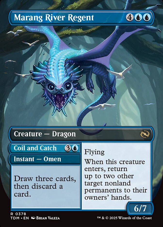 Marang River Regent // Coil and Catch // Marang River Regent, Tarkir: dragonstorm Card Art