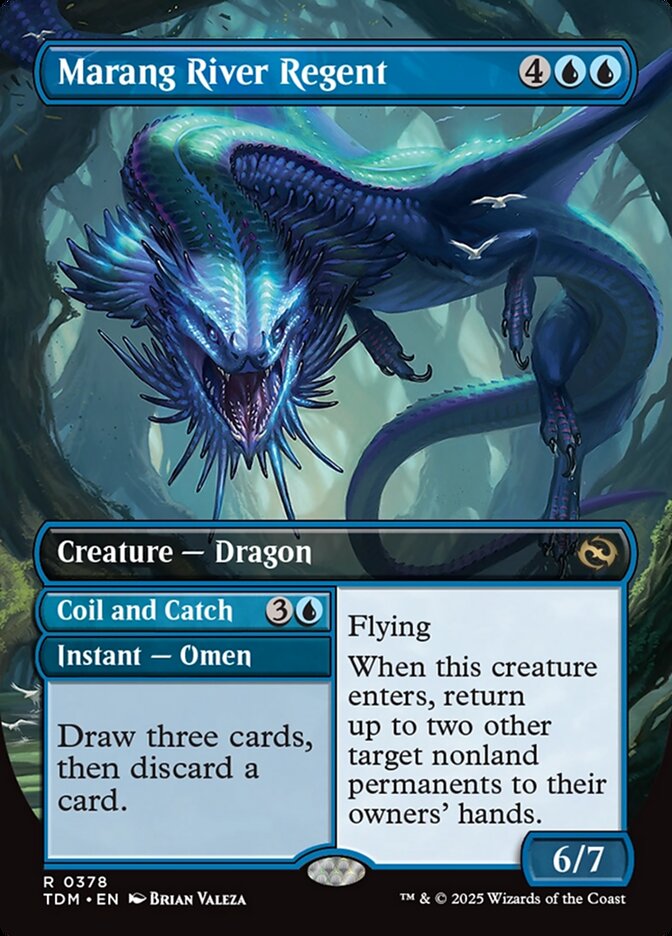 Marang River Regent // Coil and Catch // Marang River Regent, Tarkir: dragonstorm Card Art