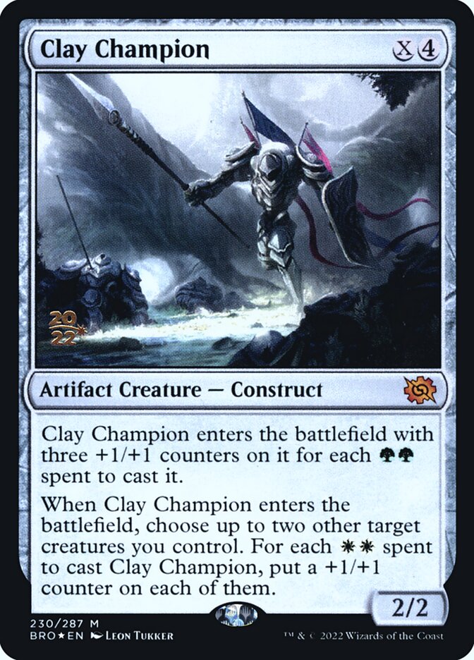 Clay Champion, The brothers' war promos Card Art