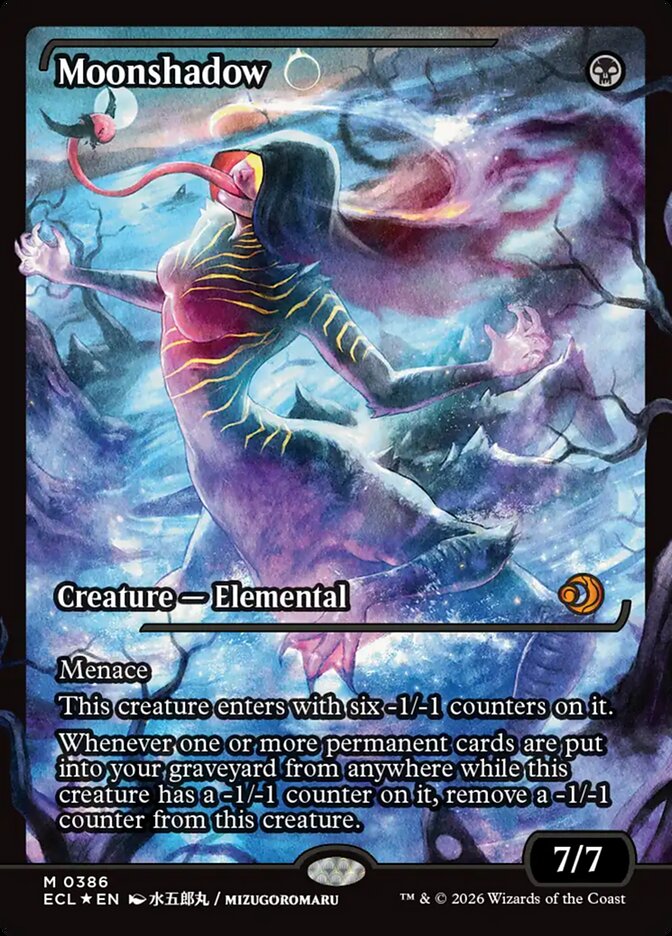 Moonshadow, Lorwyn Eclipsed Card Art