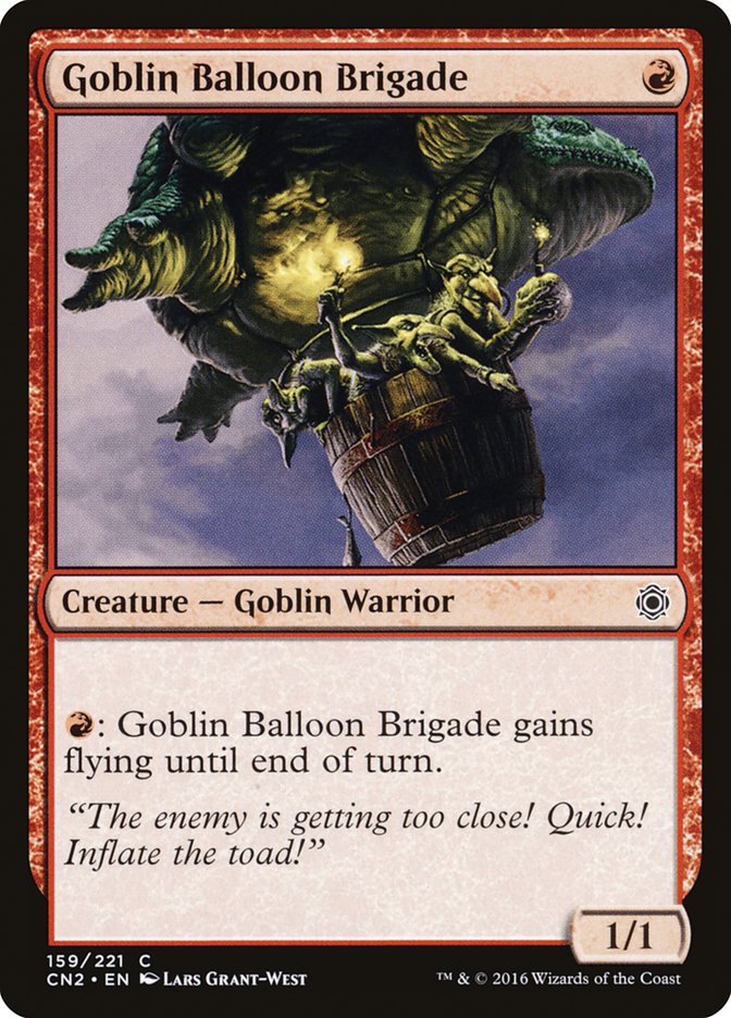 Goblin Balloon Brigade, Conspiracy: take the crown Card Art