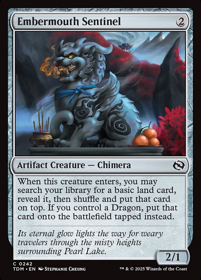 Embermouth Sentinel, Tarkir: Dragonstorm Card Art
