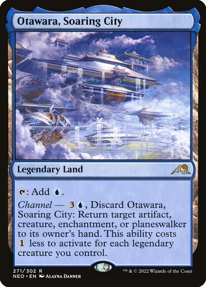 Otawara, Soaring City, Kamigawa: neon dynasty Card Art