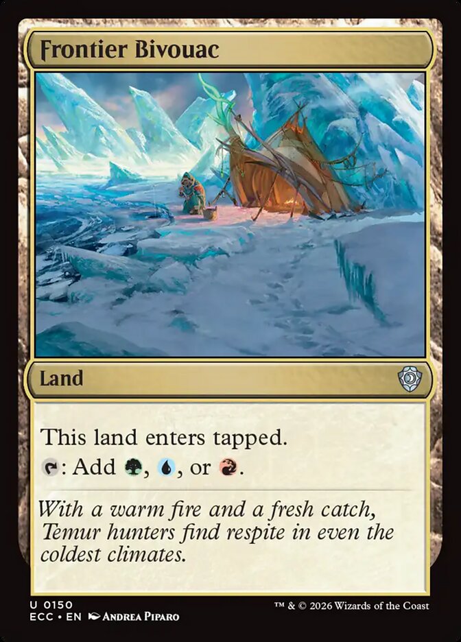 Frontier Bivouac, Lorwyn Eclipsed Commander Card Art