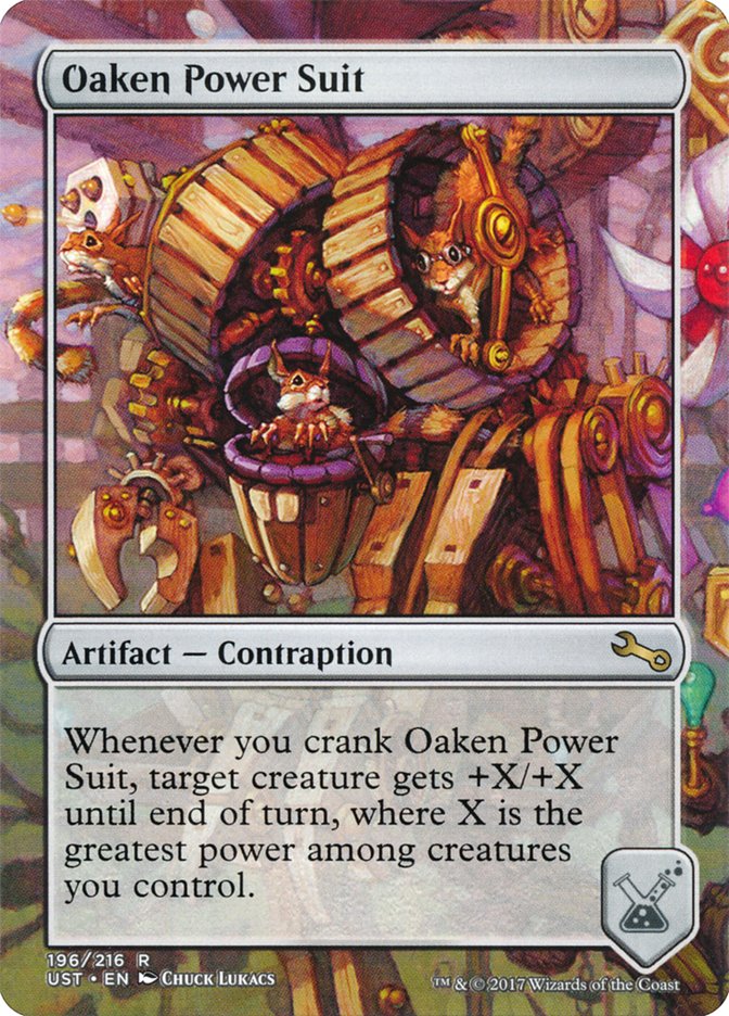 Oaken Power Suit, Unstable Card Art