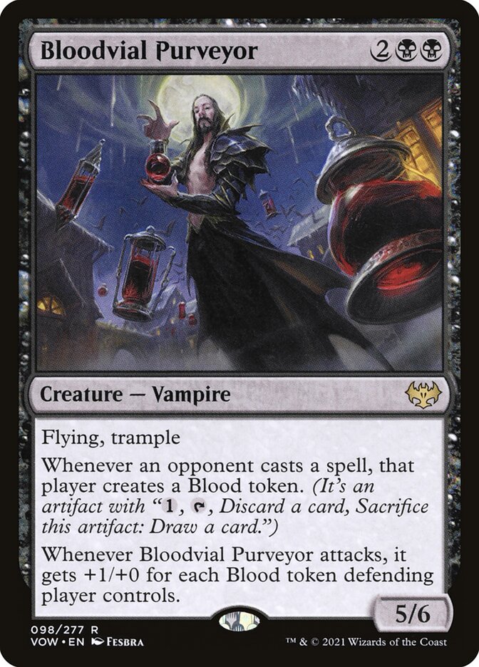 Bloodvial Purveyor, Innistrad: crimson vow Card Art