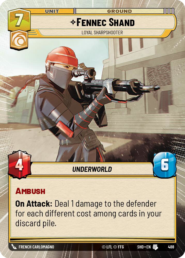 Fennec Shand, Loyal Sharpshooter - Hyperspace