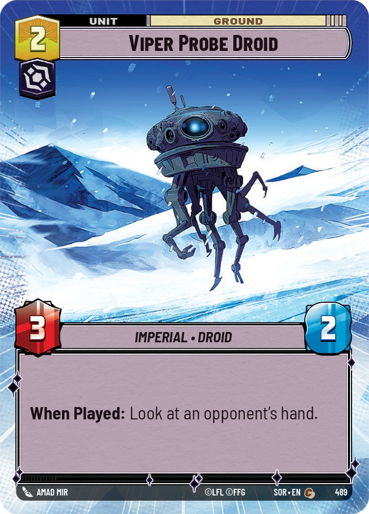 Viper Probe Droid, Spark of Rebellion Card Art