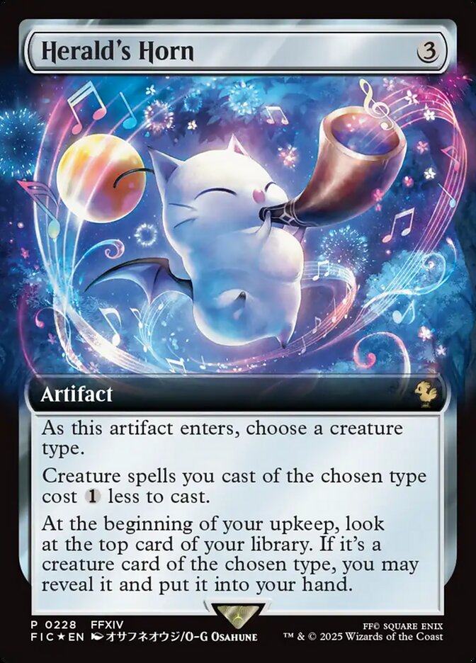 Herald's Horn, Final Fantasy Commander Card Art