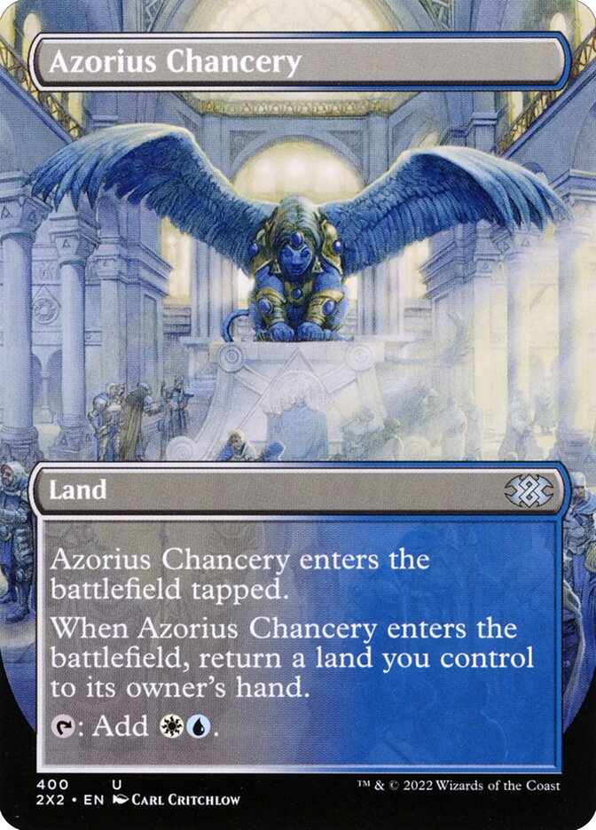 Azorius Chancery, Double Masters 2022 Card Art