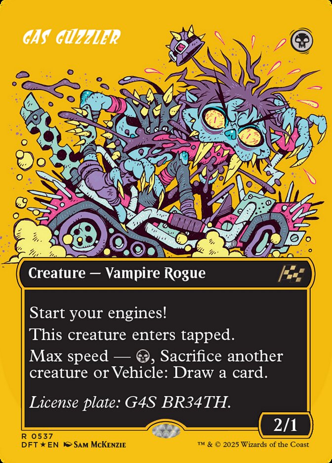 Gas Guzzler, Aetherdrift Card Art