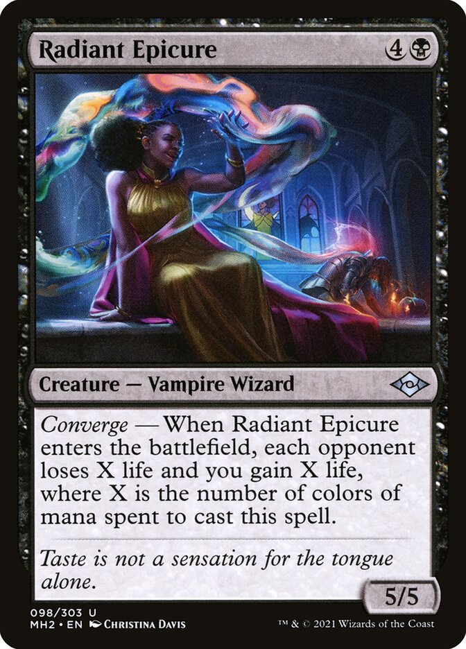 Radiant Epicure, Modern horizons 2 Card Art