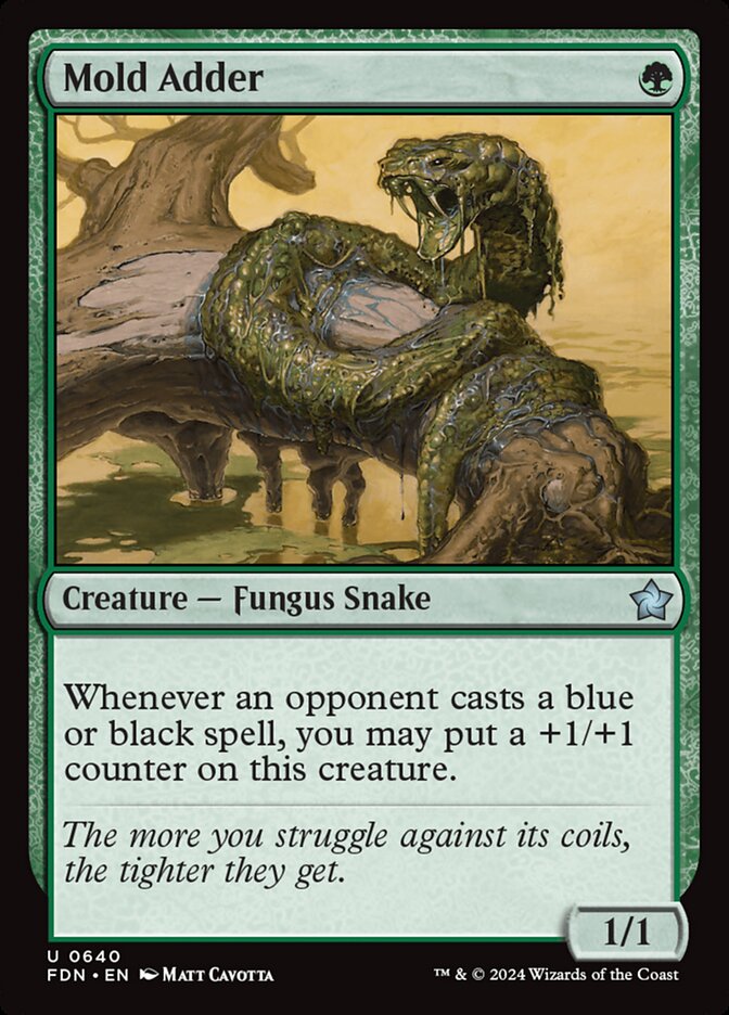 Mold Adder, Foundations Card Art