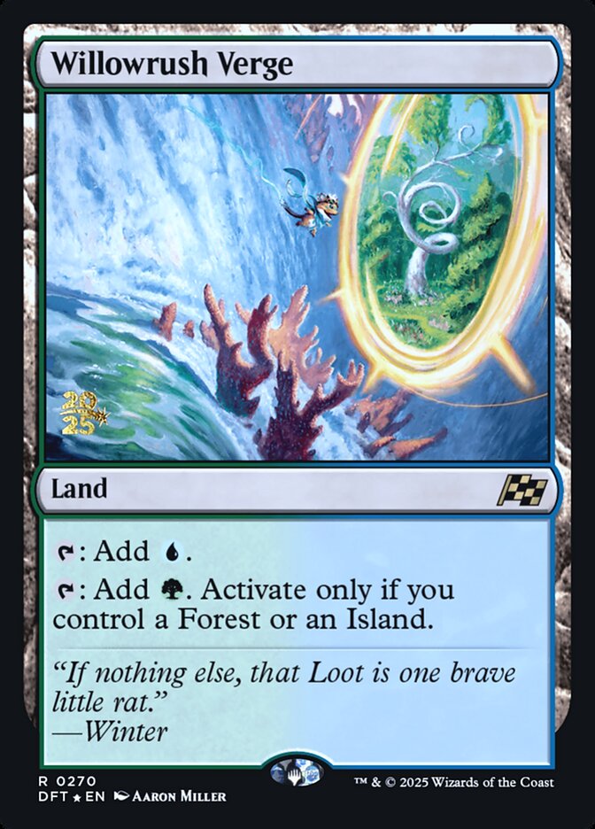Willowrush Verge, Aetherdrift promos Card Art