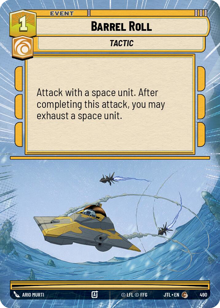 Barrel Roll, Jump to Lightspeed Card Art