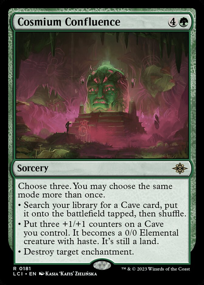 Cosmium Confluence, The lost caverns of ixalan Card Art
