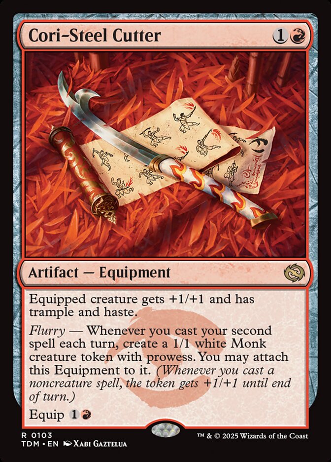 Cori-Steel Cutter, Tarkir: dragonstorm Card Art