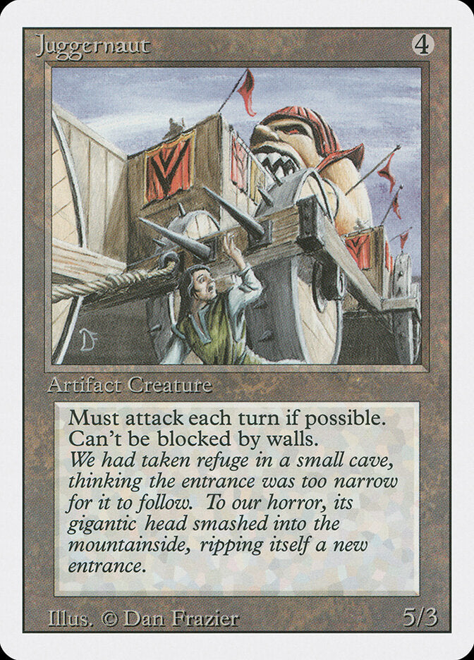 Juggernaut, Revised Edition Card Art