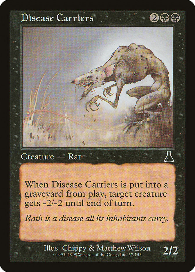 Disease Carriers, Urza'S Destiny Card Art
