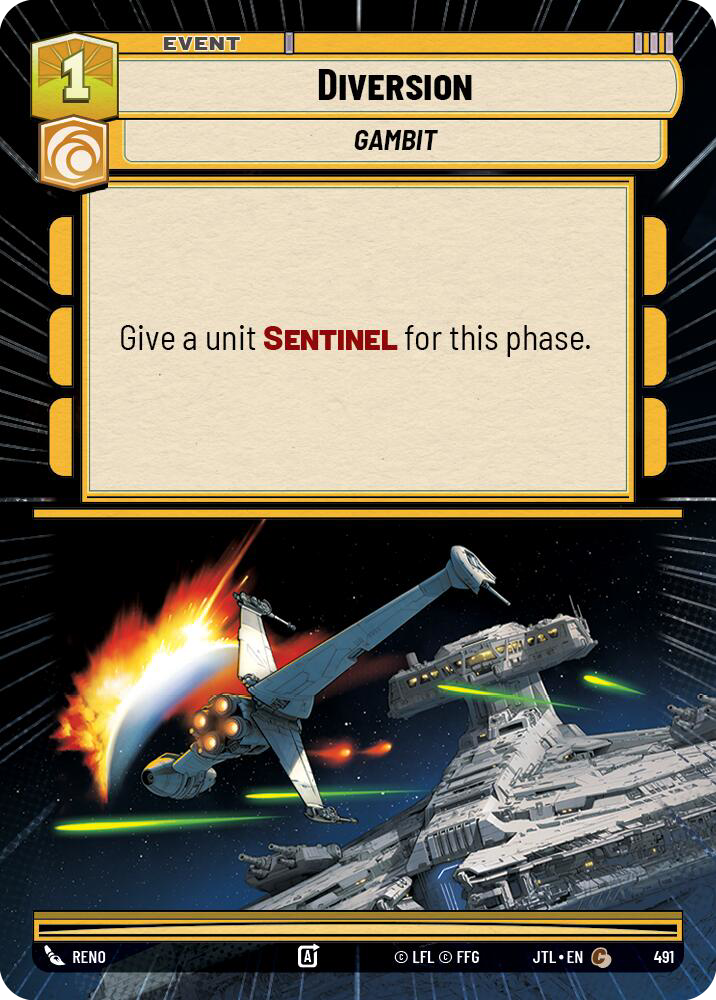 Diversion, Jump to Lightspeed Card Art