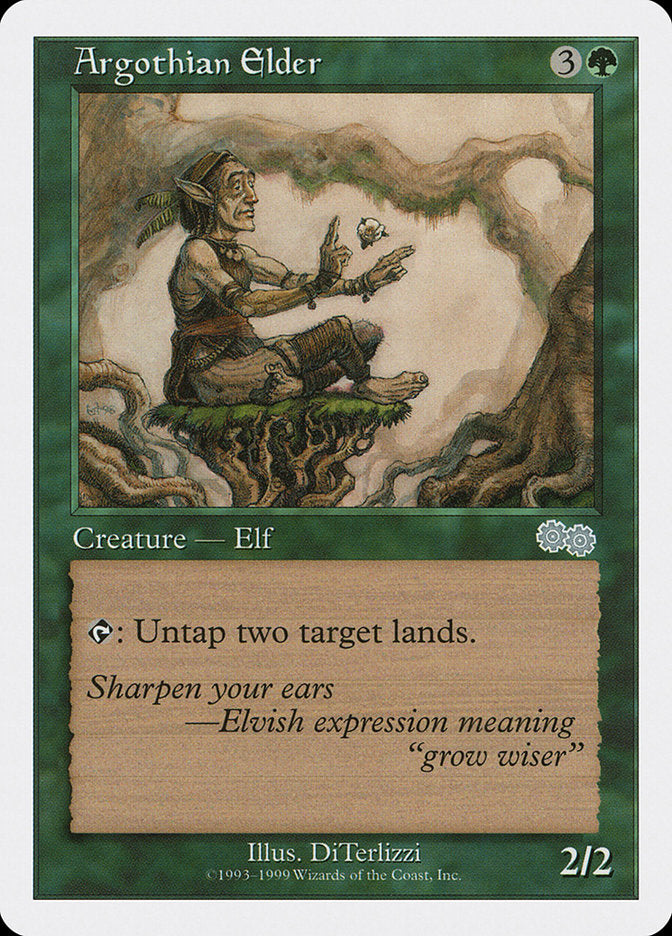 Argothian Elder, Battle Royale Box Set Card Art