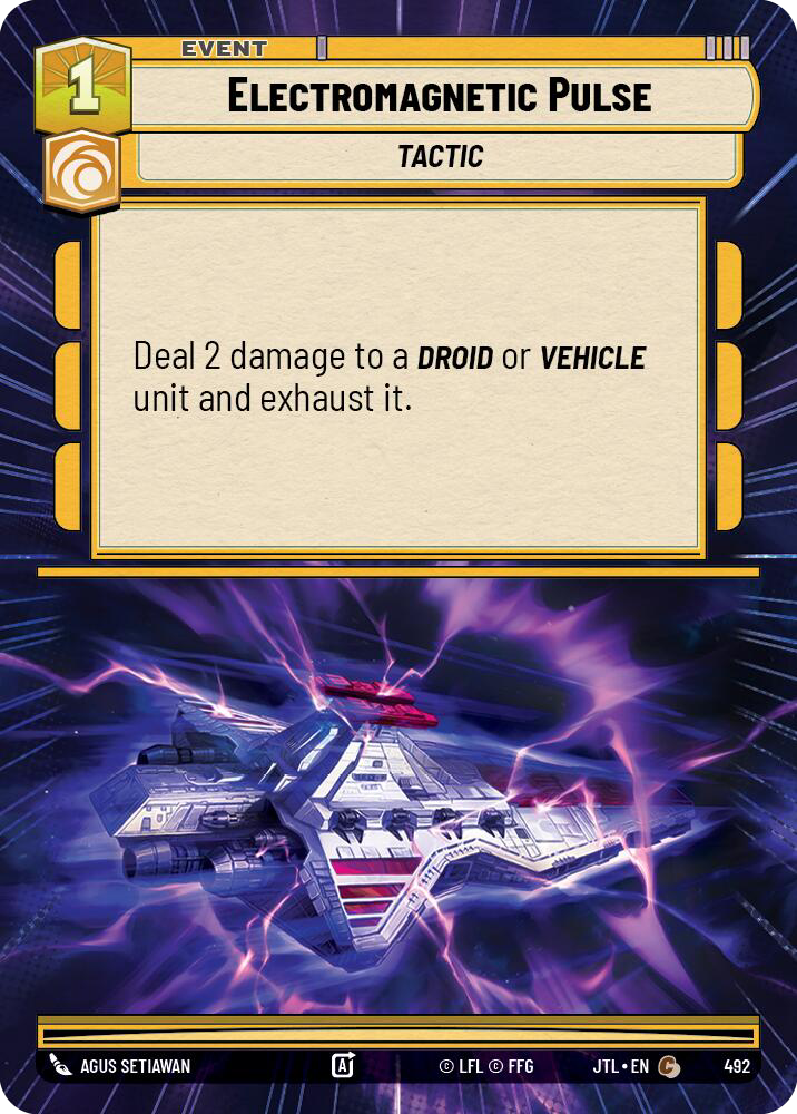 Electromagnetic Pulse, Jump to Lightspeed Card Art