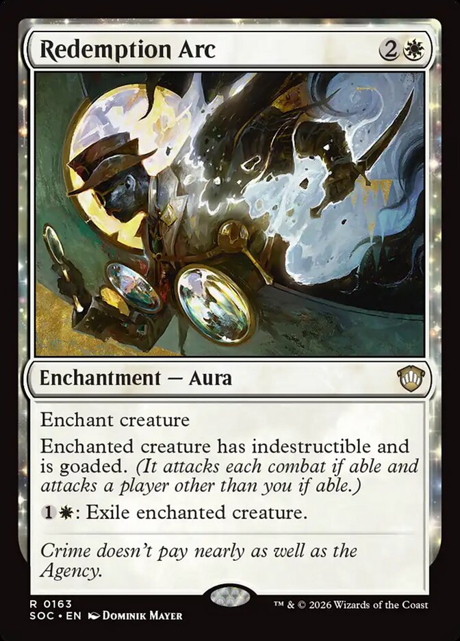 Redemption Arc, Secrets Of Strixhaven Commander Card Art
