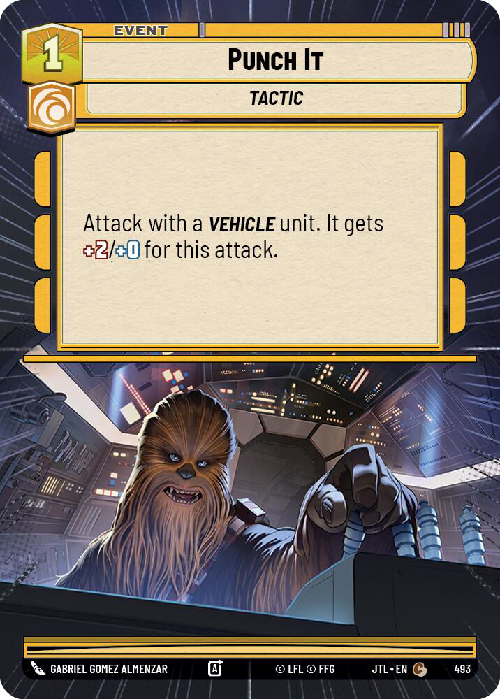 Punch It, Jump to Lightspeed Card Art
